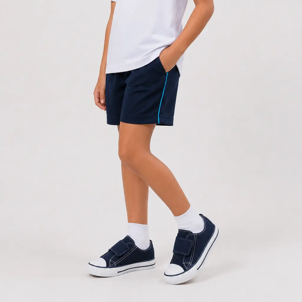 Tênis Escolar Velcro azul marinho