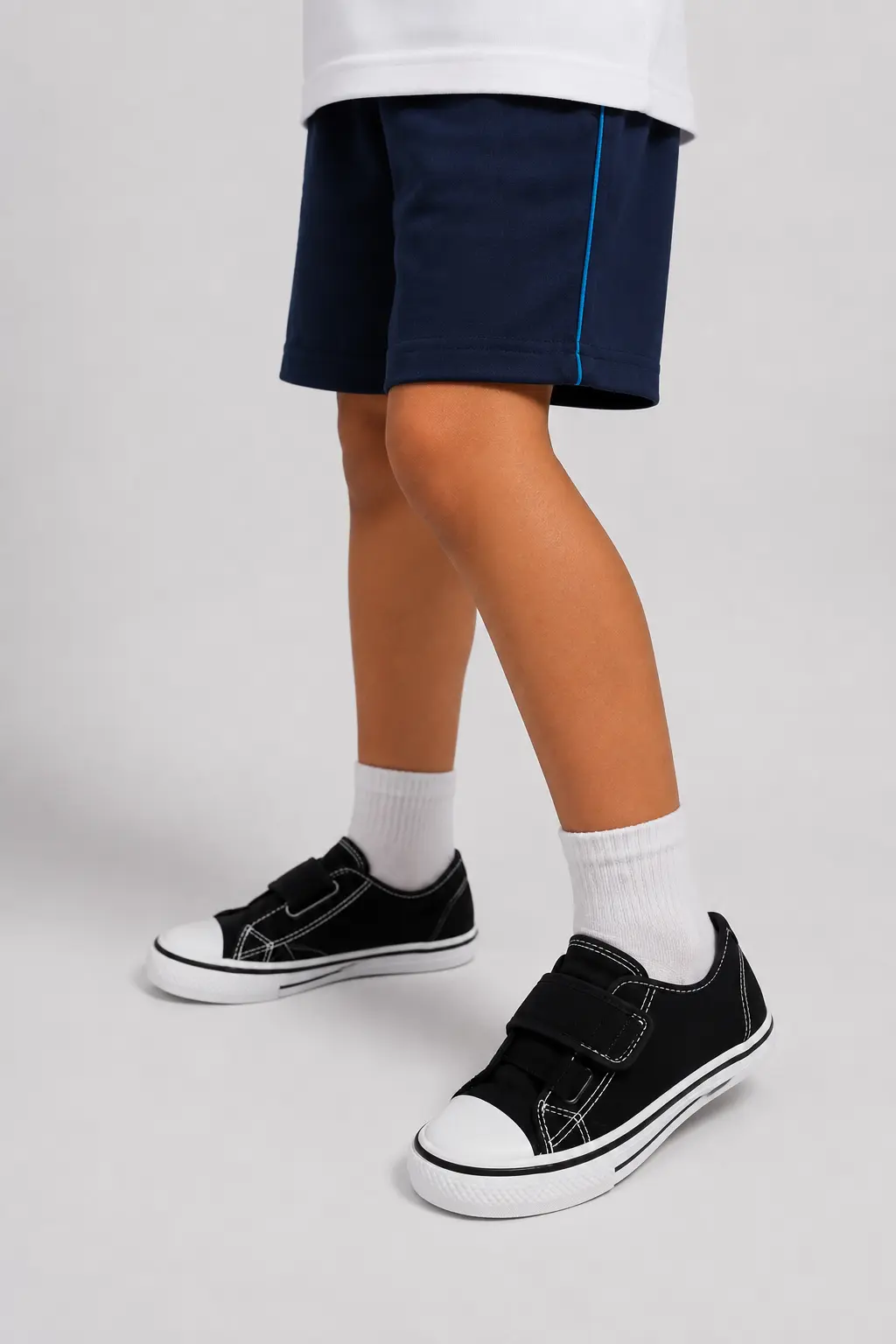 Tênis Escolar Velcro preto